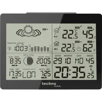 technoline WS 6760 Wetterstation (inklusive Außensender, übersichtliche Anzeige mit mehreren Info auf einen Blick)