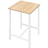 Woltu Bartisch (1-St), Bartisch aus Metallgestell, Tischplatte aus MDF