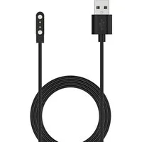 Wigento Für CMF Watch 3 Pro / Watch 2 Pro Magnetisches USB Ladekabel Schwarz Stromadapter