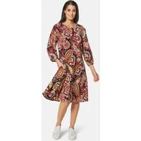 MADELEINE Midikleid Kleid mit Paisleymuster