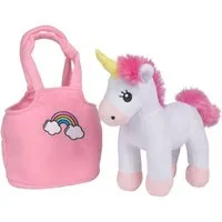 Simba Dickie Kuscheltier Plüsch Einhorn mit Tasche