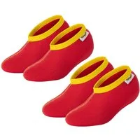 TippTexx 24 Socken 2 Paar Stiefelsocken 100% Baumwolle Gummistiefelsocken Nässeschutz