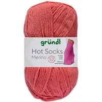 Gründl 50 Gramm Gründl Hot Socks Merino Superwash 4-fach Häkelwolle
