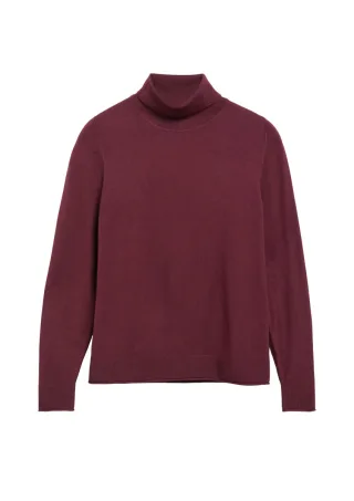 s.Oliver Red Label - Rollkragenpullover rot - Gr. - 34