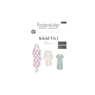 Fadenkäfer Schnitt "Kleid Vivi" für Damen