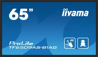 Iiyama TF6539AS-B1AG | tf6539as-b1ag | Digital Signage Flachbildschirm - 163,8 cm (64.5")