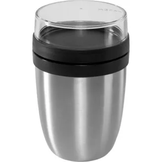 Mepal Thermo-Lunchpot Ellipse Edelstahl Nordic Black 500+200ml
