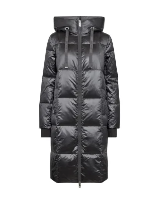 MOS MOSH - MMNova Metallic Down Jacket dark grey - Gr. - XS