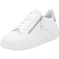 Rieker Sport Plateausneaker, Freizeitschuh, Halbschuh, Schnürschuh mit seitlicher Perforation