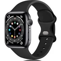 Baker Smartwatch-Armband Apple Watch Armband 44mm 45mm 49mm 46mm 42mm 40mm 41mm 38mm, Weiches Silikon Band für iWatch Ultra SE Series 10 9 8 7 6 5 4 3 2