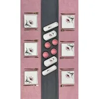 Hermia Concept Frühstücks-Geschirrset Bohemisch (14-tlg), 6 Personen, Keramik, 14-teiliges Set für 6 Personen