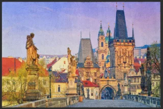 Fussmatte Prag 4486 | Größe: 60 cm x 45 cm