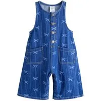 Next Jumpsuit Ärmelloser Denim-Jumpsuit (1-tlg)
