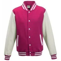 Just Hoods Sweatjacke Varsity Jacket / College Jacke