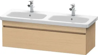 Duravit DuraStyle Waschtischunterbau wandhängend Natur Eiche Matt 1230x448x398 mm - DS639803030 DS639803030