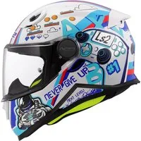 LS2 Motorradhelm LS2 FF812 Kid Next Level Kinderhelm Weiss S (1er Set), motorradhelm kinder