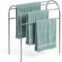 relaxdays Handtuchständer mit 6 Stange