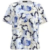 FRANK WALDER T-Shirt aus Ecovero Viskose