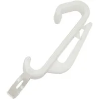 GARDINIA Gardinengleiter Gardinen-Clip-Gleiter, (20-St), an jeder Position verwendbar