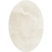 vidaXL Teppich Teppich HUARTE Creme 120 x 170 cm 100 % Polyester, Oval