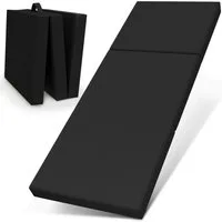 Klappmatratze Faltbare Kinder- & Erwachsenen-Reisematratze für Camping und Reisen, ELONEO, 9 cm hoch, verschied. Motive, inkl. Griff & Halteband
