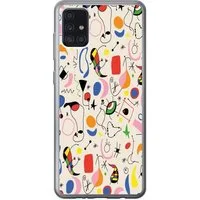 MuchoWow Handyhülle für Samsung Galaxy A52 5G Muster - Abstrakt - Kunst, Smartphone-Bumper, Print, Handy Schutzhülle Dünn