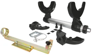 KS Tools Universal Federspanner mit Fangseil und Schraubstockhalter - 500.8475