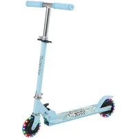 COSTWAY Cityroller Kinder Scooter, höhenverstellbar, klappbar, mit 2 LED Räder