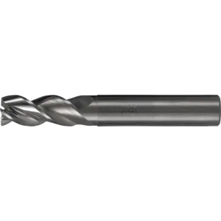 PFERD TOOLS VHM-Fräser Ø16mm, 3 Schneiden, 2xDC, Fase 0,3mm 45°, unbeschichtet, Schaft HA - 23000417