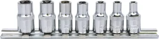 KS Tools 1/4" CHROMEplus Torx-E Stecknuss-Satz, 7-tlg - 918.4355