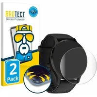 BROTECT Displayschutzfolie Fullscreen Schutzfolie für Garmin Venu 3S, 2 Stück, Displayschutz Folie Fullcover Klar Transparent
