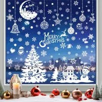 TK Gruppe Fensterbild 202-teiliges Fensterbilder Set Weihnachten – selbstklebende Aufkleber, selbstklebend