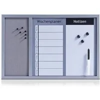 Zeller Present Memoboard, mit Magnettafel, Wochenplaner und Pinnwand