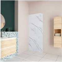 AICA Duschwand 3mm Duschrückwand PE-Aluminium Duschrückwände Verbundplatten Duschwand