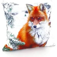Weckbrodt Dekokissen Fuchs, Kissenhülle ohne Füllung, 1 Stück