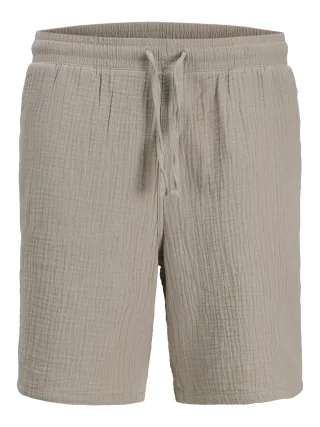 JACK&JONES - JPSTJAIDEN PATRAS JOGGER SHORT REG Vintage Khaki - Gr. - S