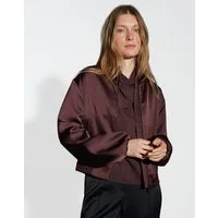 OPUS Jackenblazer JUPITA Regular aus Satin