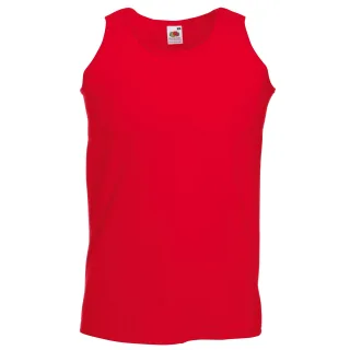 Fruit Of The Loom Athletic Tank Top für Männer (Rot)