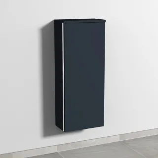 Sanipa 3way Mittelschrank mit 1 Tür, Marine-Matt, BP1691R BP1691R
