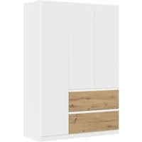 rauch Drehtürenschrank Kleiderschrank Schrank Garderobe COSTA in den Breiten 91/136/181 cm (in 3 Ausstattungen BASIC/CLASSIC/PREMIUM) viel Platz, grifflose Front und Push-to-Open Funktion MADE IN GERMANY