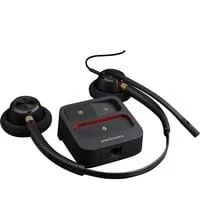 Poly EncorePro HW520 Binaurales Headset + Quick Disconnect schwarz, Noise Cancelling-Mikrofon