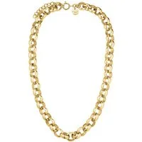 ROSEFIELD Edelstahlkette ROSEFIELD Massiv Halskette für Damen Goldfarben