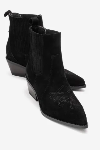 Julieta Leder-Blockabsatz Western-Stiefel (Damen)