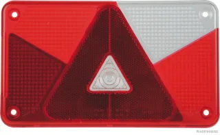 HERTH&BUSS Lichtscheibe, Heckleuchte, rechts, Dreieckrückstrahler - 83832181