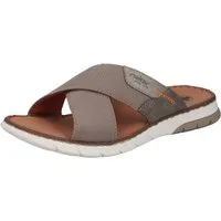 Rieker Pantolette Sommerschuh, Strandschuh, Urlaubsschuh mit Kreuzbandage