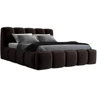 A&J MöbelLand GmbH Polsterbett SONIC-OM mit Bettkasten und Lattenrost (Bett mit Kopfteil. Lattenrost und Bettkasten .Viele Varianten zur Auswahl – wählen Sie Größe und Farbe!, TOP ANGEBOT), Länge: 220 cm Höhe Kopfteil: 100 cm