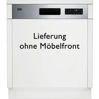 BEKO teilintegrierbarer Geschirrspüler BDSN25530X 7623991677, 15 Maßgedecke, Doppelt gut organisiert – inklusive Besteckschublade und Besteckkorb