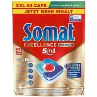 Somat Excellence Premium 5in1 Spülmaschinentabs (44 Caps)