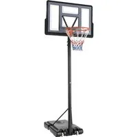 TLGREEN Basketballkorb Outdoor-Basketballkorb, (Korbhöhe Verstellbar von 135 bis 305 cm, mit 110 x 71 cm Rückwand)