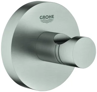 GROHE Bademantelhaken Essentials 40364 Metall supersteel, 40364DC1 40364DC1